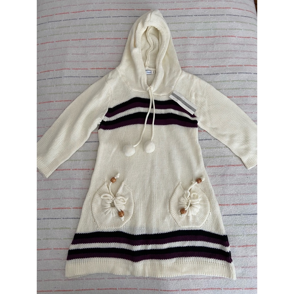 Knitted tunic sweater top